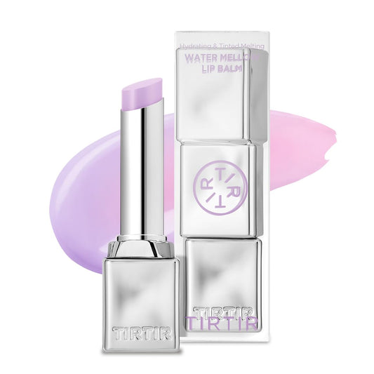 TIRTIR Water Mellow Mauve Berry lip balm tube delivering rich hydration.
