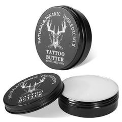 TIUSUTA tattoo balm on skin showing hydration and vibrancy for ink.