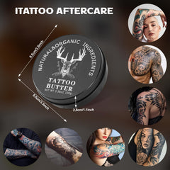 TIUSUTA balm preserves existing tattoos' color and clarity on skin.