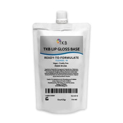 TKB Lip Gloss Base Flexagel M crystal-clear bottle for customizable gloss shades with smooth wear.