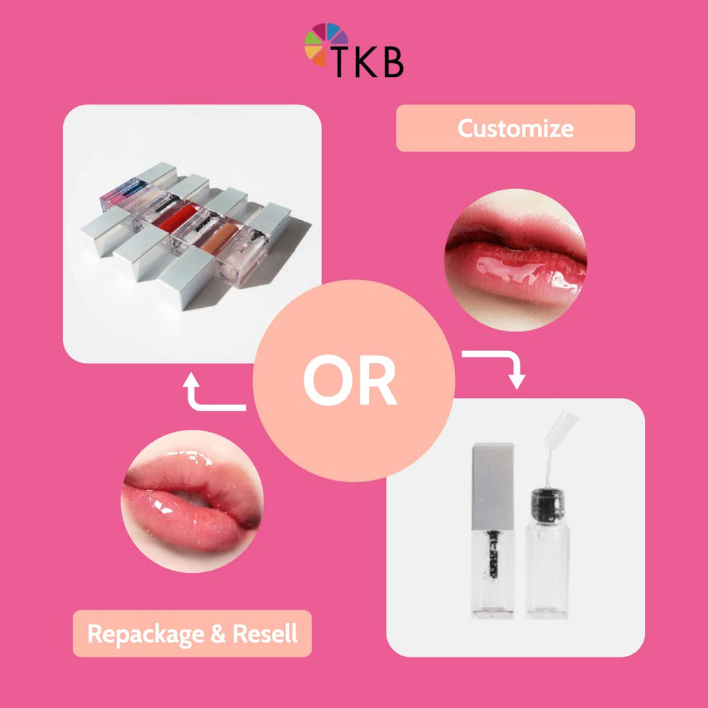 TKB Lip Gloss Base Flexagel M USA-made label ensures reliable production quality.