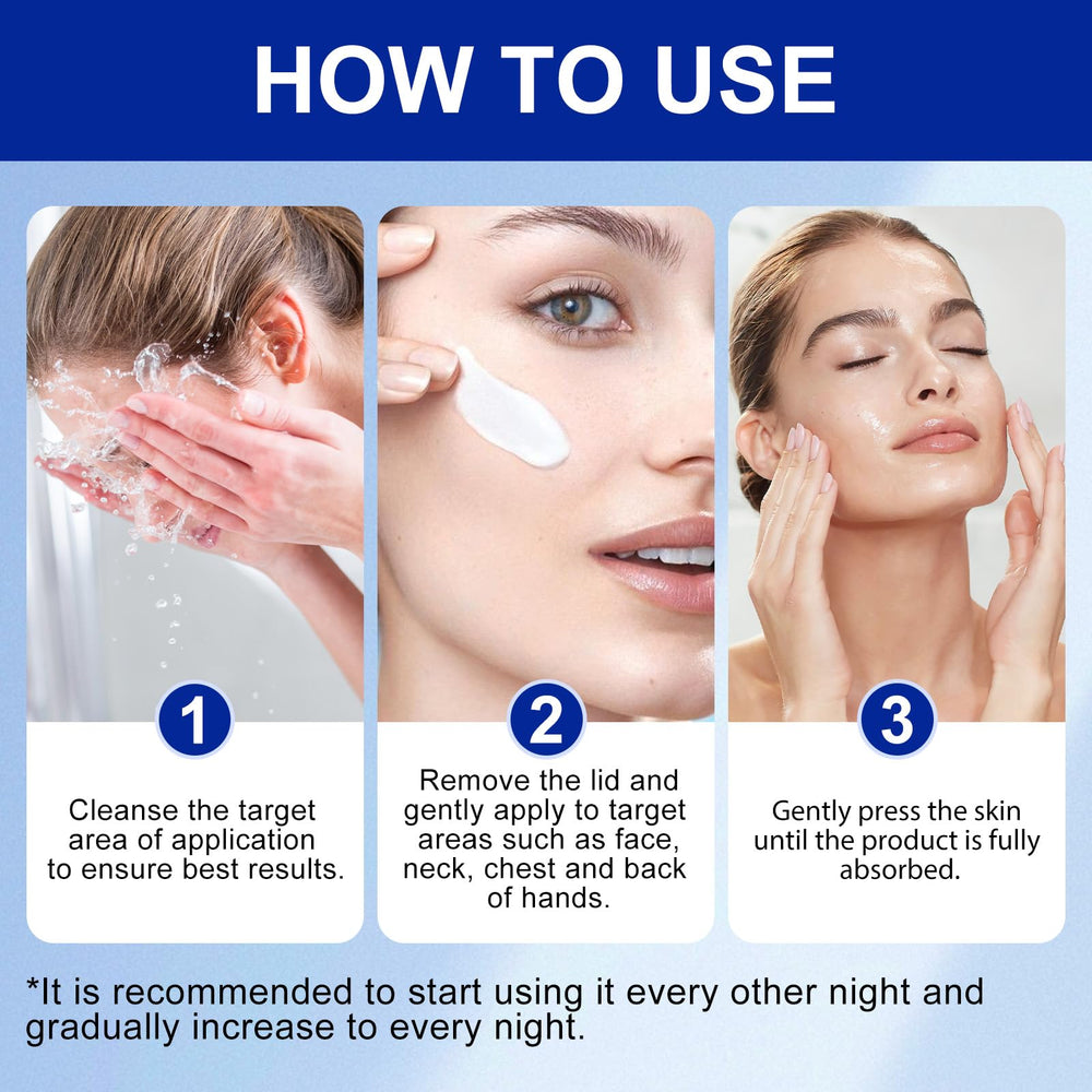 TKTALKER visible results in 3-4 weeks on clean skin.