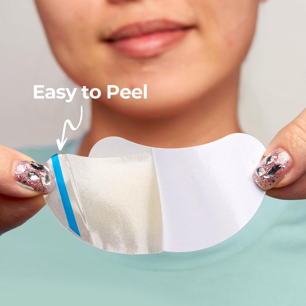 TKTK patches stay on overnight with strong adhesion and a thick center.