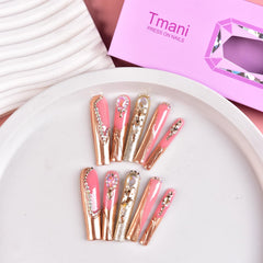 Tmani nail file and glue kit for quick at-home application