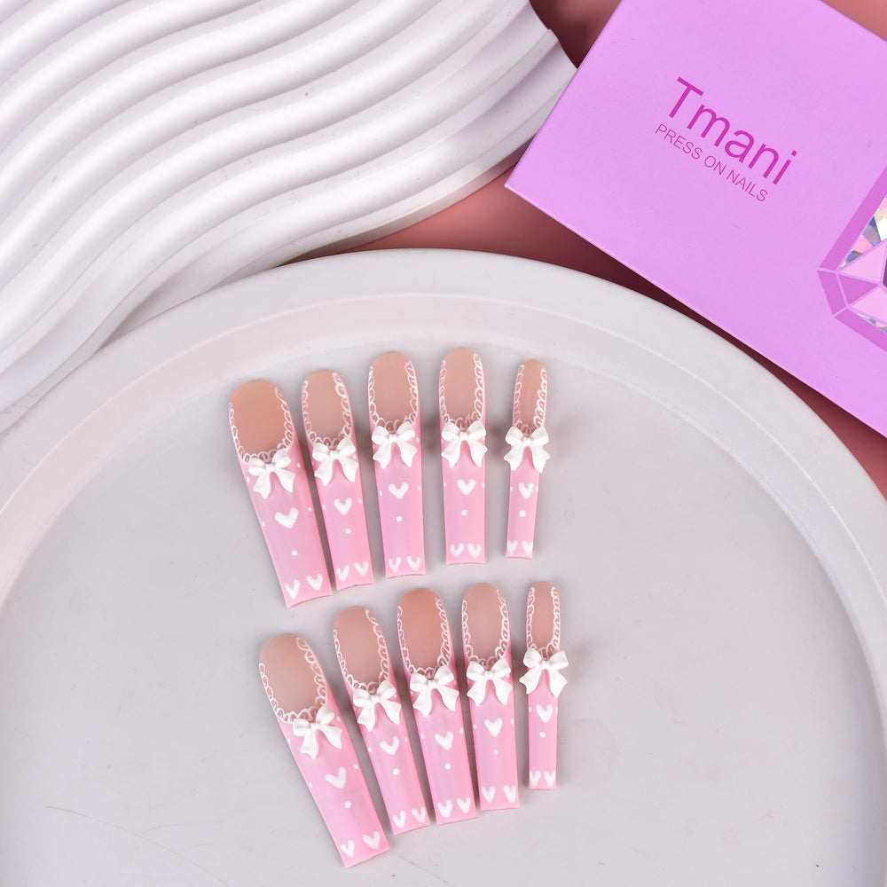 Tmani nail file included for precise at-home manicure