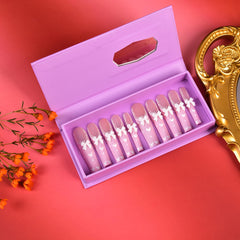 Tmani nail glue included for secure, quick application at home