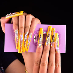Reusable nails from Tmani allow trimming, filing, and reshaping