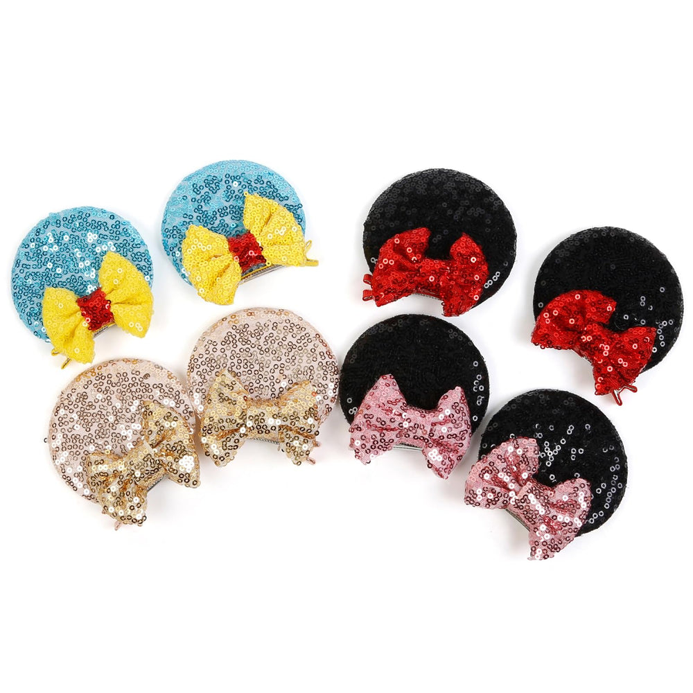 Tobeffect party hair accessory mouse ears clip travel-friendly for birthdays and holidays