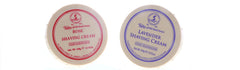 Tobs Taylor of Old Bond Street Rose shave cream bottle for a rich, smooth shave.
