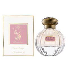 TOCCA Cleopatra grapefruit accent brightens opening for a fresh yet sultry scent.