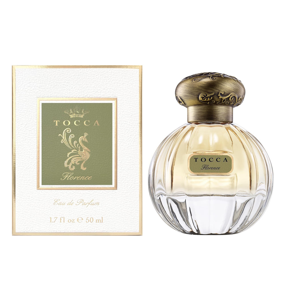 TOCCA Florence 50ml bottle for lasting wear and gift-ready presentation.