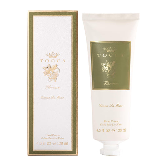 TOCCA Florence Hand Cream bergamot close-up for hydration