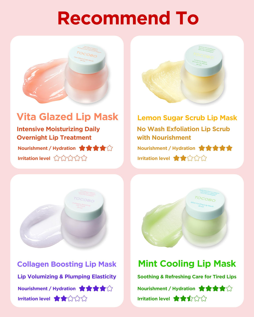 TOCOBO Mint Cooling Lip Mask morning results suggest smooth lips ready for lipstick.
