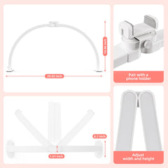 TOELOVE foldable, portable design for easy storage and transport.