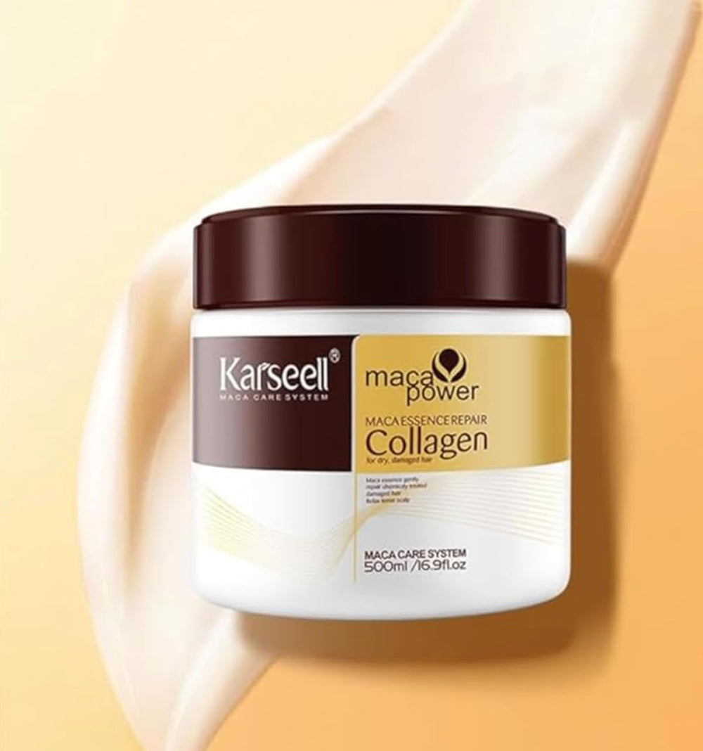 TOLO Deals Collagen Hair Mask jar shown for nourishing shine.