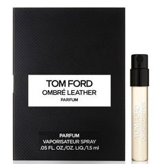 Tom Ford Ombre Leather Parfum sample bottle, ideal for on-the-go scent testing.