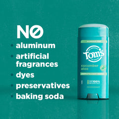 Tom's of Maine deodorant with smooth glide application