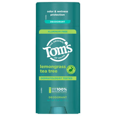 Tom's of Maine 3.25 oz deodorant provides daily protection.