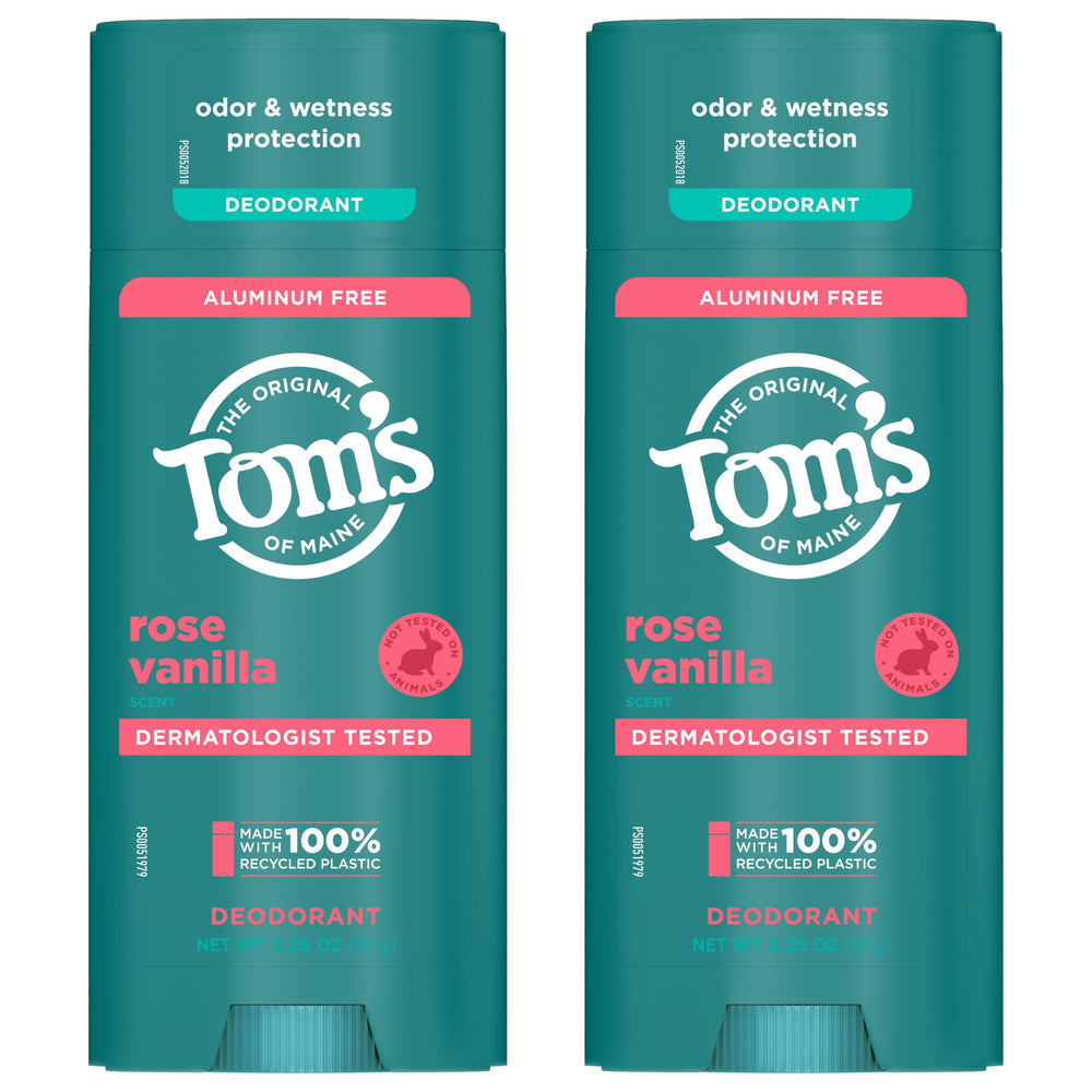 Tom's of Maine Rose Vanilla provides all-day freshness