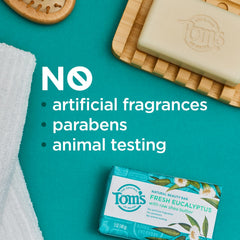 Tom's of Maine shea butter and argan oil nourishing skin while cleansing