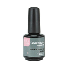 TONES Color Corrective Gel Polish 01 Pink bottle for even finish and lasting wear.