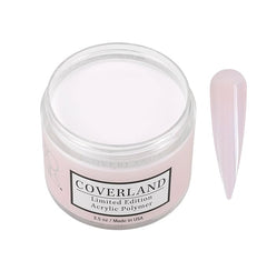 TONES Coverland Girly Girl powder collection displays vibrant color for durable nails.