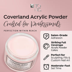 TONES Coverland Sweetheart collection-pack closeup highlights saturated pigments