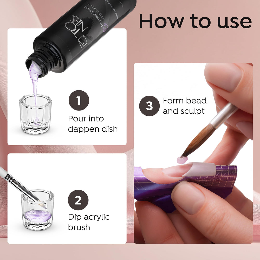 16-ounce bottle supports professional salon-quality nail work.
