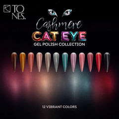 TONES Cat Eye polish application brush for precise at-home use.