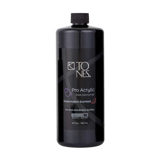 TONES Watermelon EMA Monomer bottle neutralizes odors during nail services