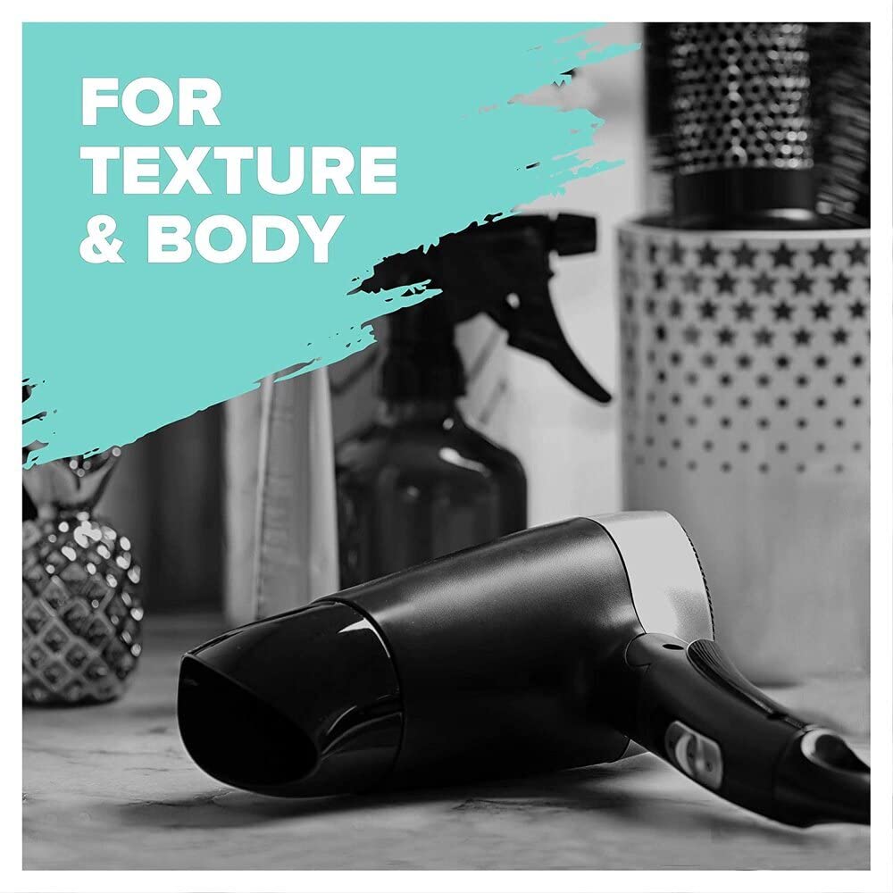 TONI&GUY Casual Sea Salt Spray light-hold finish supports everyday texture and movement