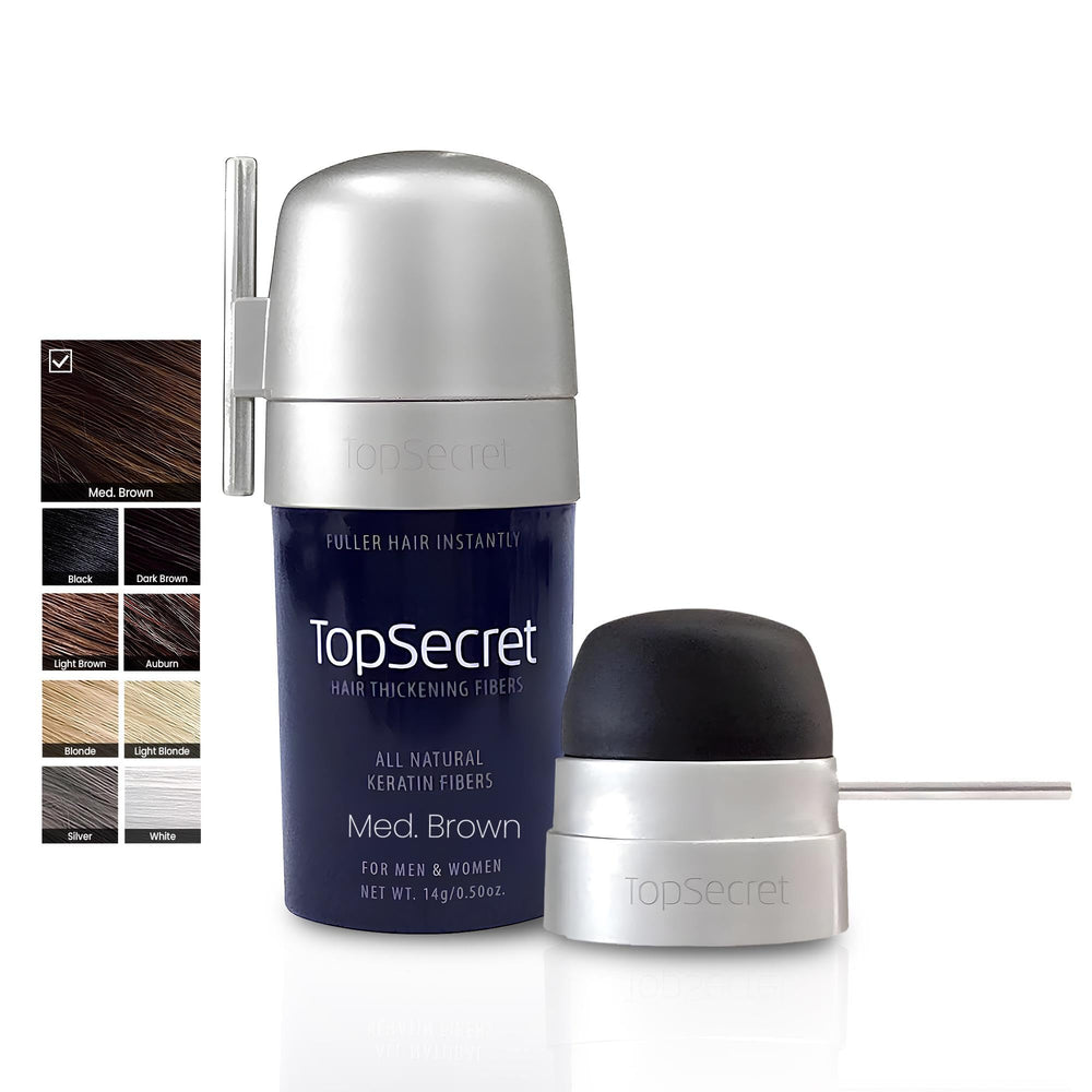 Top Secret vegan fibers for clean, ethical hair definition.