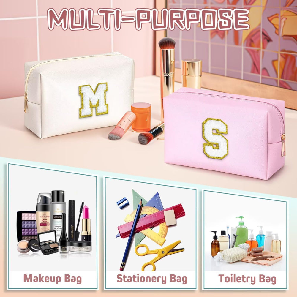 Interiors offer organized space for cosmetics, toiletries, or small office supplies.