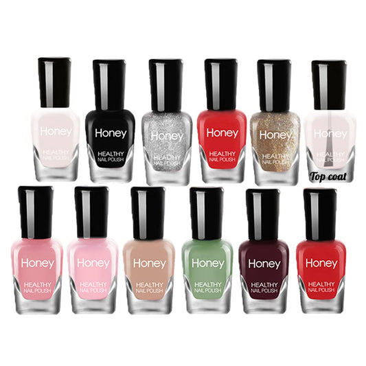 Tophany nail polish set with twelve bottles for versatile daily wear.