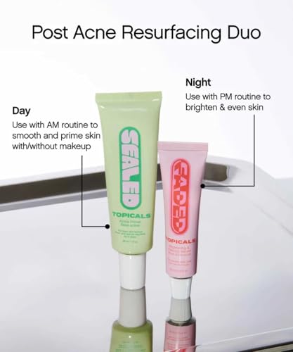 Topicals Faded serum hero shot highlighting bottle and branding