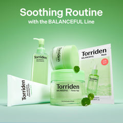 Torriden Balanceful Foam lather reveals rich micro-foam for refreshing cleanse.