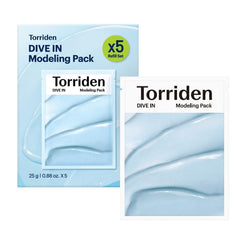 Torriden DIVE IN Modeling Mask application demo for instant hydration