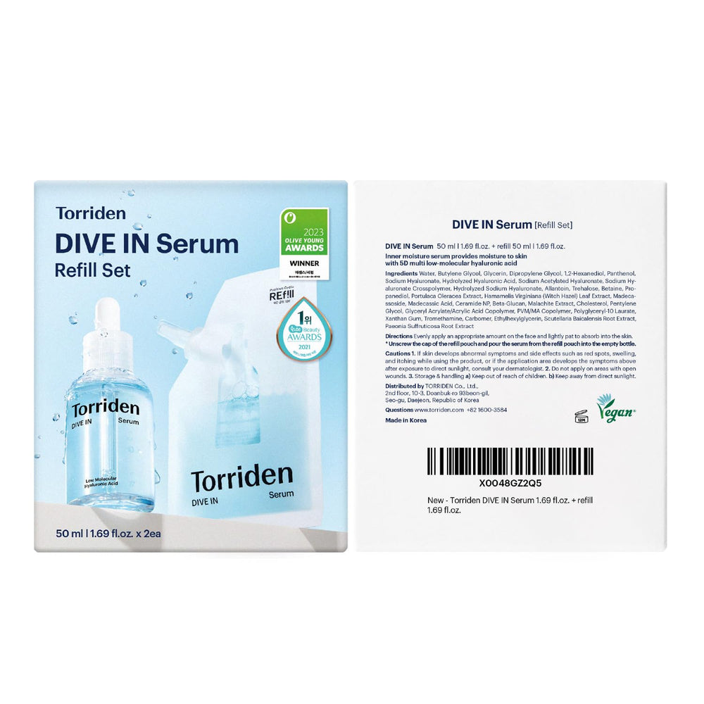 Torriden DIVE IN Serum safety seal ensuring freshness