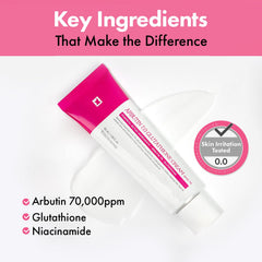 TOSOWOONG Arbutin Cream bottle, sleek daily skincare companion.