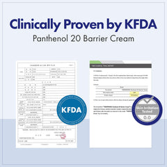 TOSOWOONG Panthenol 20 Barrier Cream texture shown for everyday use.
