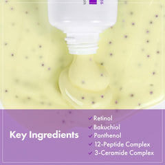 TOSOWOONG Real Retinol Night Cream jar close-up with rich hydration
