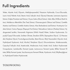 TOSOWOONG Salicylic Acid Foam Cleanser minimalist packaging branding