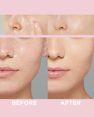 Prime before makeup with Touch in Sol No Pore Blem Primer for even base