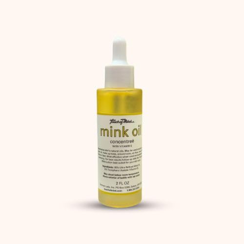 Touch of Mink rejuvenating face moisturizer bottle; compact 2 oz for daily hydration