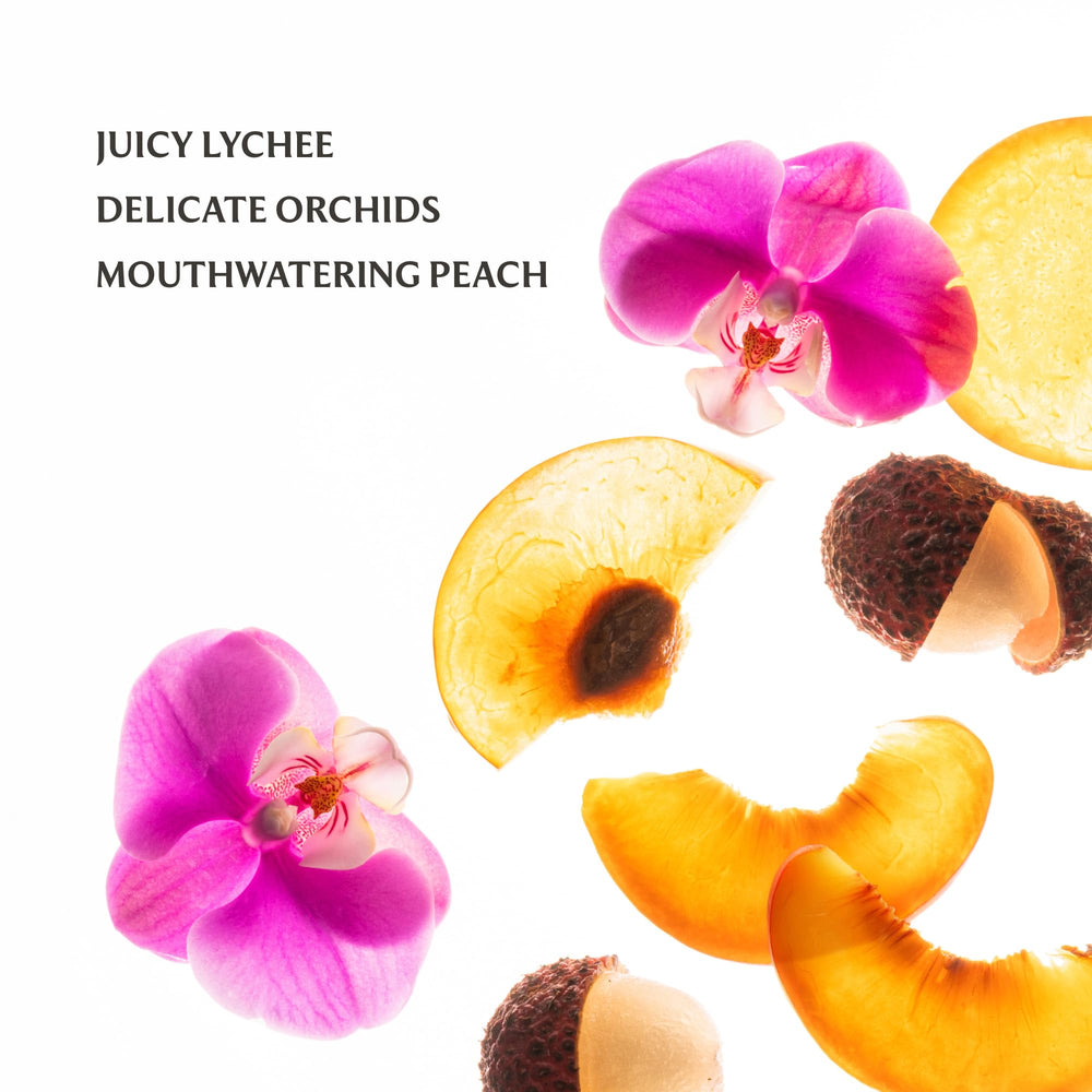 Touchland Fruity Crush hand sanitizer spray in-use during commute