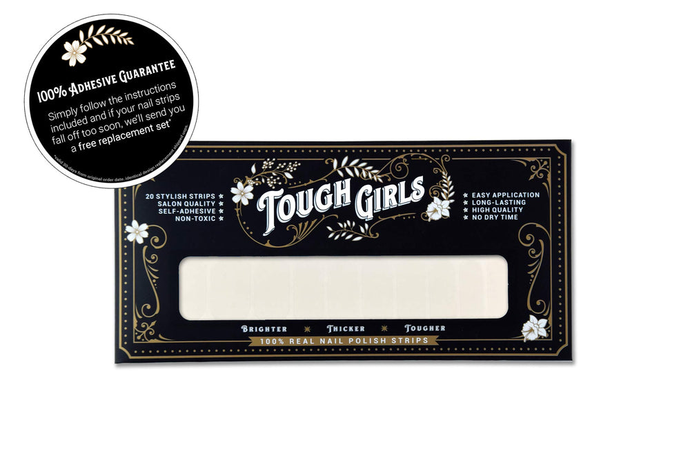 TOUGH GIRLS nail wipes prep nails for longer wear