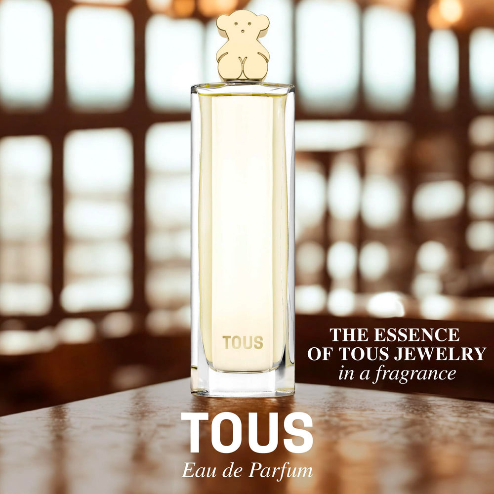 TOUS perfume bottle highlights rose note for a refined feminine aura