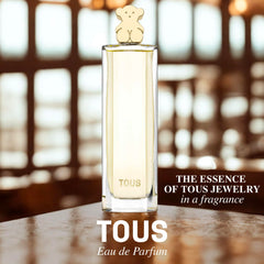 TOUS perfume bottle highlights rose note for a refined feminine aura