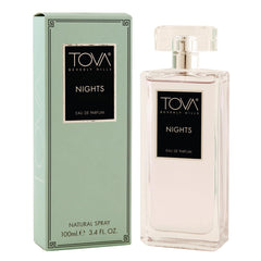 Tova Nights EDP bottle front view, elegant evening fragrance for special occasions.