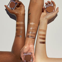 Tower 28 Sculptino Cream Contour packaging highlights 50% post-consumer recycled content.